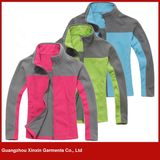 Men's Full Sport Zipper Polar Fleece Jacket (J120)