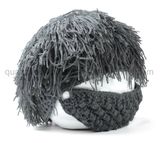 Custom Creative Children Kids Viking Beard Knitted Hat