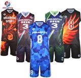 Free OEM Custom Sublimated Men and Kids Basketball Uniform