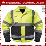 Black Green Protective Motorcycle Safety Jacket (ELTSJI-28)