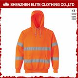 Custom 3m Reflective Fluo Orange Hi-Vis Hoodies (ELTHJC-390)