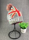 Custom Acrylic Hand Dyed Bobble Knitted Beanie Hat