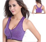 Girls' Supportive Zipper Sports Bra (56178-1)