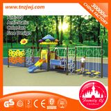 High Quality Plastic Swing Playset Garden Swing with Climbing Frame