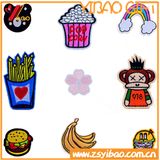 100% Embroidery Badge Iron on Embroidery Patches for Clothes Garment Accessories