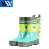 2018 Cute Natural Rubber Kids Rain Boots with 100% Waterproof