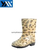 Fancy Waterproof High Quality Transparent PVC Rain Boots for Kids