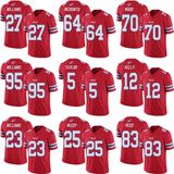 Buffalo Tyrod Taylor Jim Kelly Aaron Williams Customized Football Jerseys