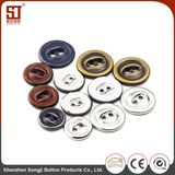 Customized 2-Hole Simple Color Matching Metal Push Snap Button