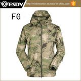 Esdy Waterproof Breathable Sharkskin Soft Shell Jacket Men