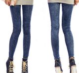 Fashion Polyester Jeans Denim Leggings (MC-1)