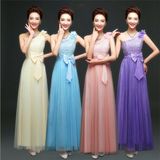 D1181 Hot Selling Cheap One-Shoulder Bridesmaids Dresses