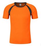 Custom Logo Men's Sport T-Shirt in Various Breathable Mesh Fabric, Colors and Sizes