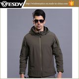 Esdy Tactical Waterproof Windproof Softshell Fleece Combat Military Hoodie Jackets