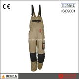 Men Poly Cotton Twill Workwear Bib Pants