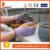 Ddsafety 2017 Foam Latex Coated Safety Gloves of String Knitted