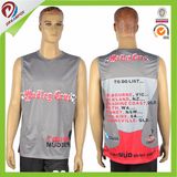 Cutted Sleeves Tank Tops Men Gym Singlet