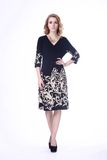 Women Dress Summer Floral Print Retro Casual Party Vintage Dresses