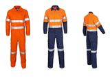 Hi-Vis Safety Overall with Reflective Tapes