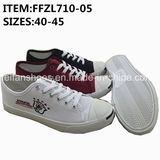 Hotsale Men Injection Canvas Shoes Casual Footwear Shoes OEM (FFZL710-05)