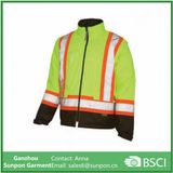 High Visibility 5-in-1 Yellow & Orange Reflective Jacket