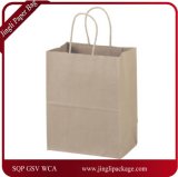 Brown Kraft Paper Bags 95% Post Consumer Materials & Fsc Certified, Kraft Paper Shopping Bag with Print Logo, Paper Shopping Bag with Logo