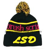 Free Sample Style Fashion Knitted Beanie Hat Winter Cap Embroidered Cap (S-1017)