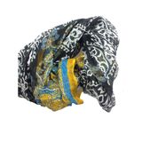 100% Silk Printed Chiffon Shawl (AFS1000023)