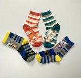 Cotton Polyester Cartoon Baby Kids Children Boys Girls Happy Socks