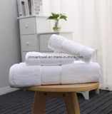 Wholesale 70X140cm 800g 100% Cotton White Plain Terry Towel Set Luxury Hotel Bath Towel