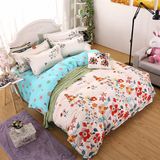 Cheap Reactive Print Bedding Duvet Cover Bed Sheets