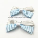 Strip Pattern Satin Ribbon Bow Decoration Bow for Garment Wedding Ribbon Bow