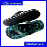 Classic Style PE Sole Bath Slipper for Men