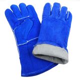 Cow Split Leather Heat Resistant Welding Work Gloves