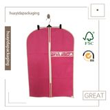 Customerized Logo Printed Hand-Held Non Woven Garment Bag