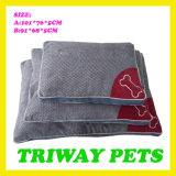 Soft Comfortable Velvet Dog Cushion (WY1610131-1A/B)