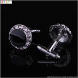 Crystal Cufflinks Groom Cuff Shirt Cuff Links (Hlk30897 (1))