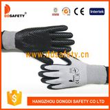 Ddsafety 2017 Grey Nylon with Black Nitrile Gloves