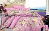 Poly/Cotton High Quality Lace Home Textile Bedding Set