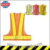 CE Durable Polyester Warning Reflective Clothes for Construction Work