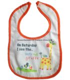 Custom Made Cartoon Printed Cotton Terry Customized Promotional Baby Bib