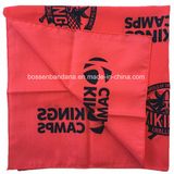 China Factory Produce Customized Logo Printed 22*22 Inch Cotton Headwear Bandana