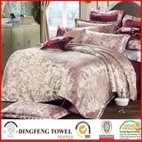 Fashion Poly-Cotton Jacquard Bedding Set Df-C143