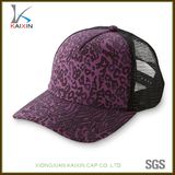 Custom 5 Panel Plain Blank Camouflage Print Trucker Hat Mesh