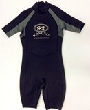 Short Neoprene Surfing Wetsuit with Nylon Fabric (HX15S99)