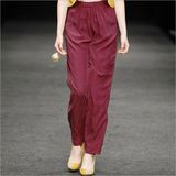 Western Style Waistline Harem Fashion Pants for Woman's Clothes