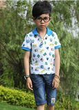 Custom High Quality Cotton Children Polo Shirt Design