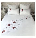 Butterfly Flying Embroidery Bedding Sets