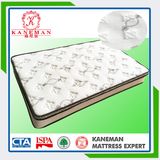 High Quality Comfortable Pillow Top Pocket Spring Mattress Vacuum Packed