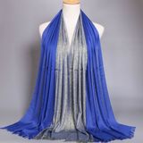 Viscose & Lurex Color Interwoven Stripe Luxury Lady Shawl (HQ07)